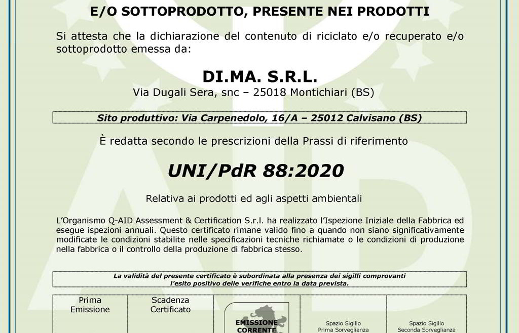 UN NUOVO SERVIZIO GREEN
