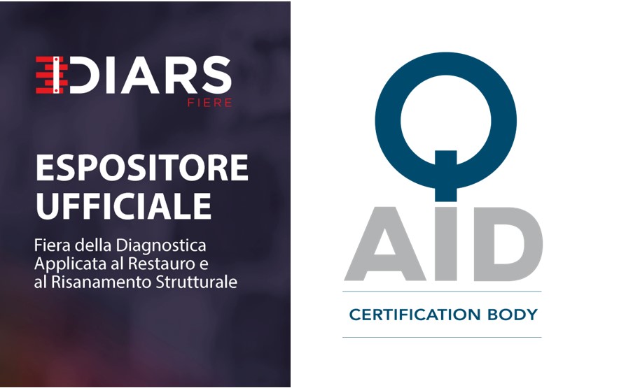 Q-AID PARTECIPA A DIARS, LA FIERA DELLA DIAGNOSTICA APPLICATA AL RESTAURO E AL RISANAMENTO STRUTTURALE