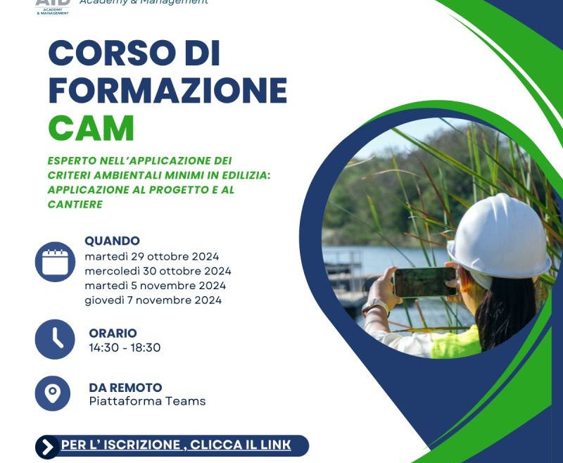 Diventa un esperto dei criteri ambientali minimi (CAM) in Edilizia