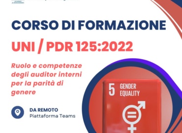 Corso Auditor Interni per la Parità di Genere – UNI/PdR 125:2022