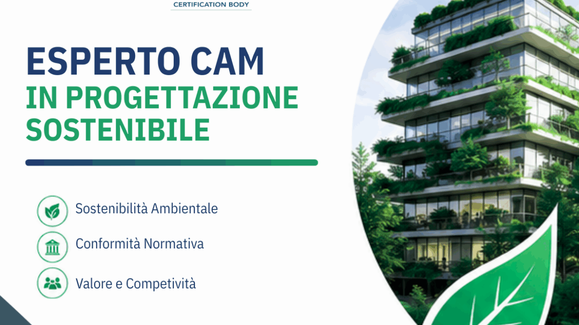Q-AID ha ottenuto da Accredia l’accreditamento per la certificazione della figura professionale dell’𝗘𝘀𝗽𝗲𝗿𝘁𝗼 𝗖𝗔𝗠 𝗶𝗻 𝗣𝗿𝗼𝗴𝗲𝘁𝘁𝗮𝘇𝗶𝗼𝗻𝗲 𝗦𝗼𝘀𝘁𝗲𝗻𝗶𝗯𝗶𝗹𝗲
