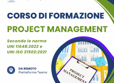 Corso Project Manager – Settembre 2026